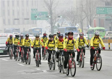 Bikes in South Korea - Teaching English in Korea
