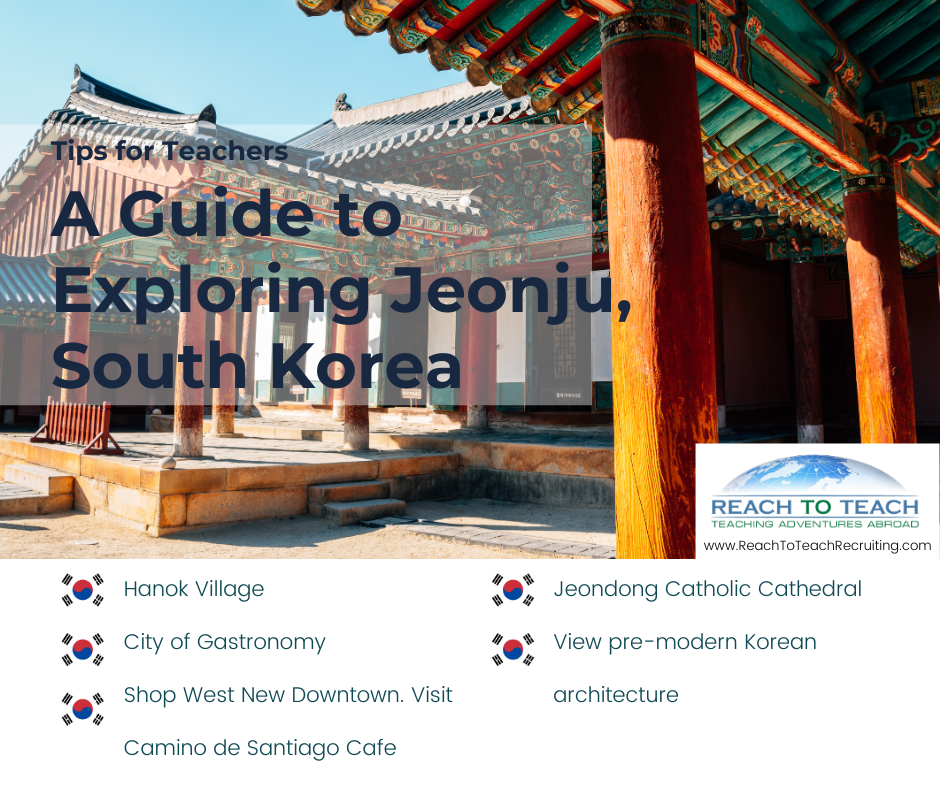 Banner image for exploring Jeonju featuring Hanok Village.